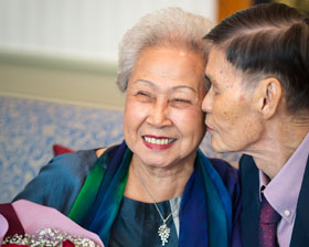 Private event photography at a 65th wedding anniversary